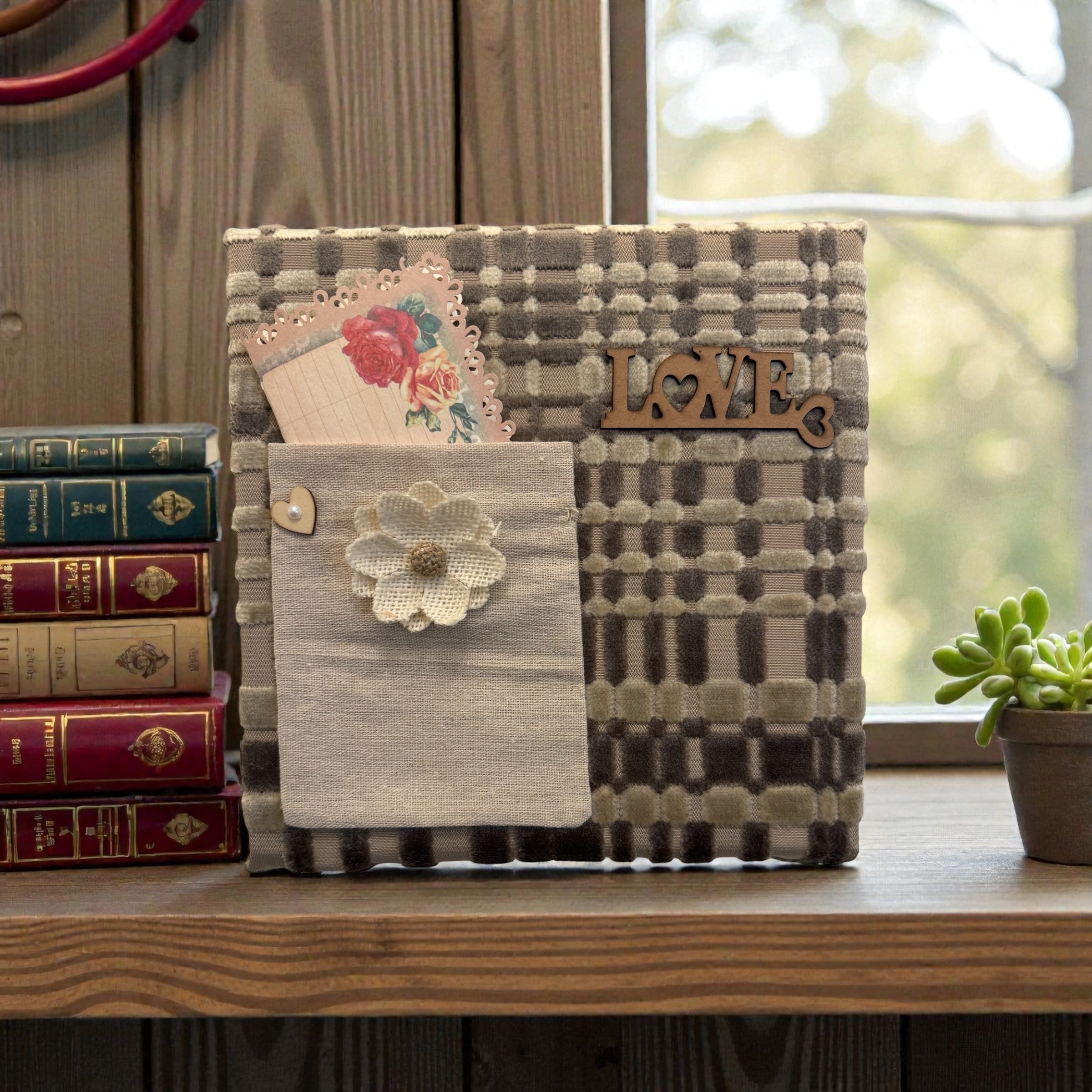 Heart Pocket™ Mini – Rustic Love